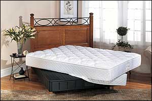 Select Comfort Queen Size Pillow Top Bed with dual air chambers
