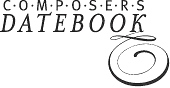 Composers Datebook With John Zech
